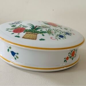 Vintage roynaud Limoges France trinket box